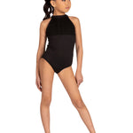 SLIM HALTER WAVE LEOTARD-CHILD