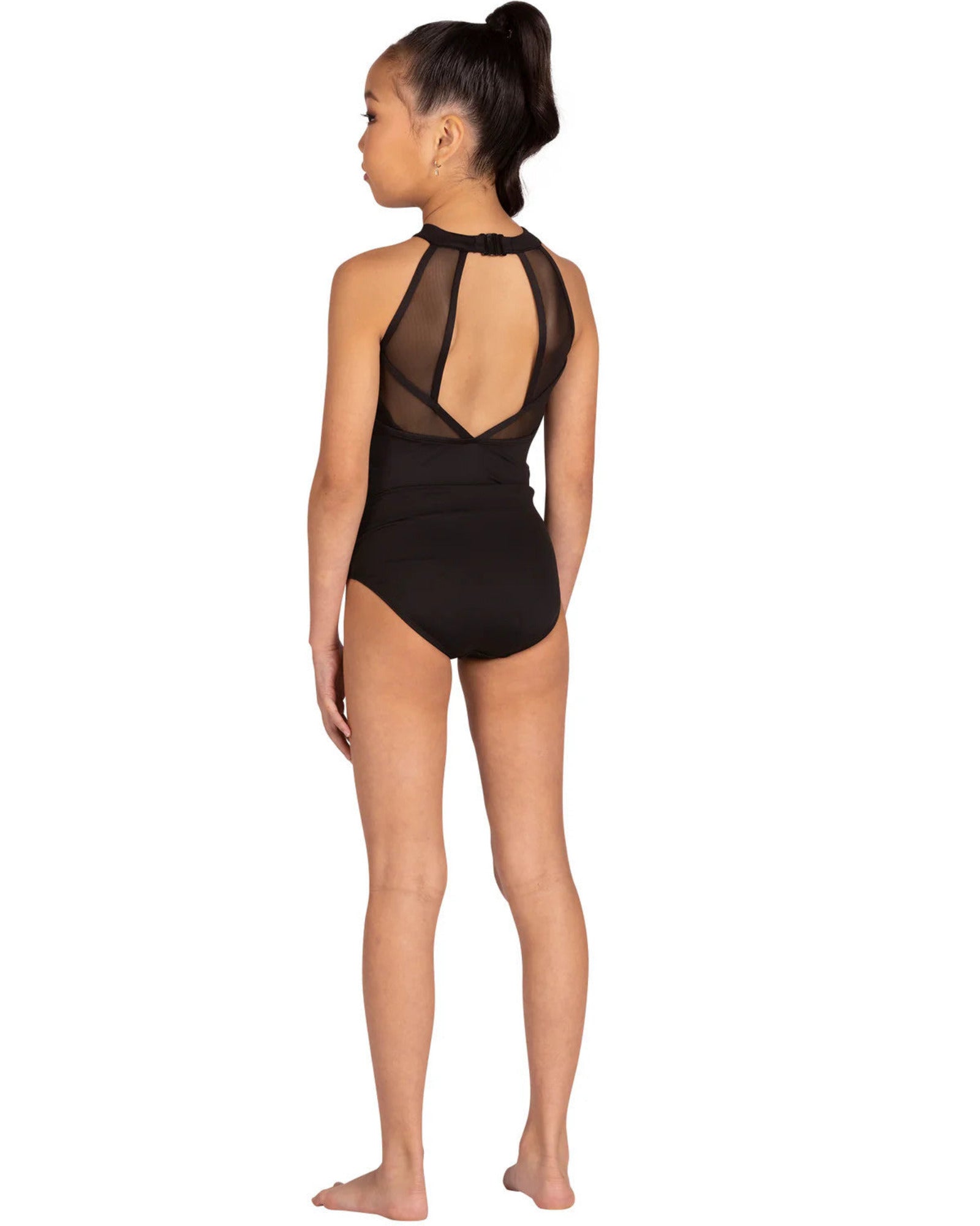SLIM HALTER WAVE LEOTARD-CHILD