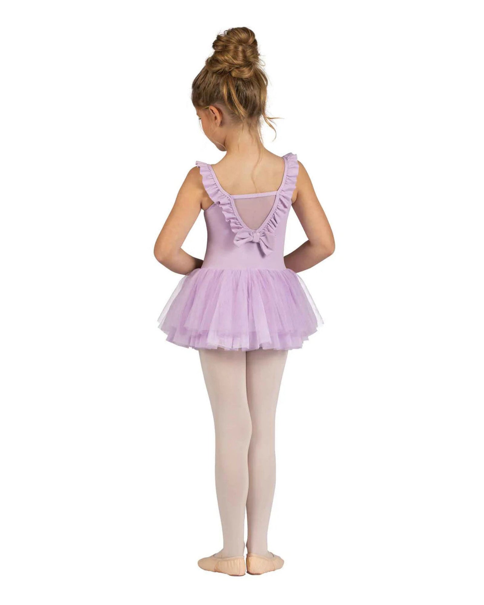 RUFFLE TRIM BABETTE DRESS-CHILD