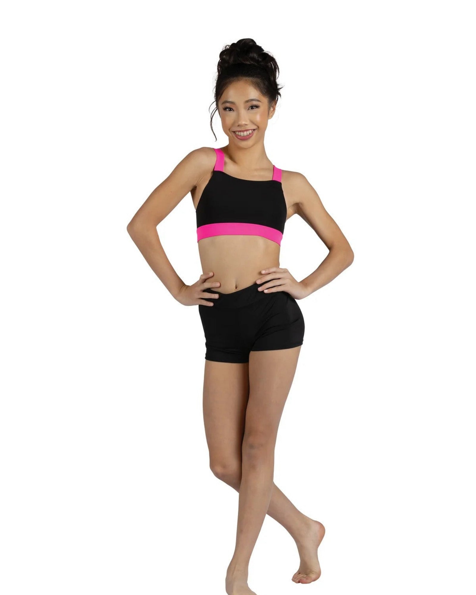 DAKOTA CRISS CROSS STRAP TOP-CHILD