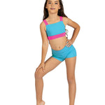 DAKOTA CRISS CROSS STRAP TOP-CHILD