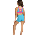 DAKOTA CRISS CROSS STRAP TOP-CHILD