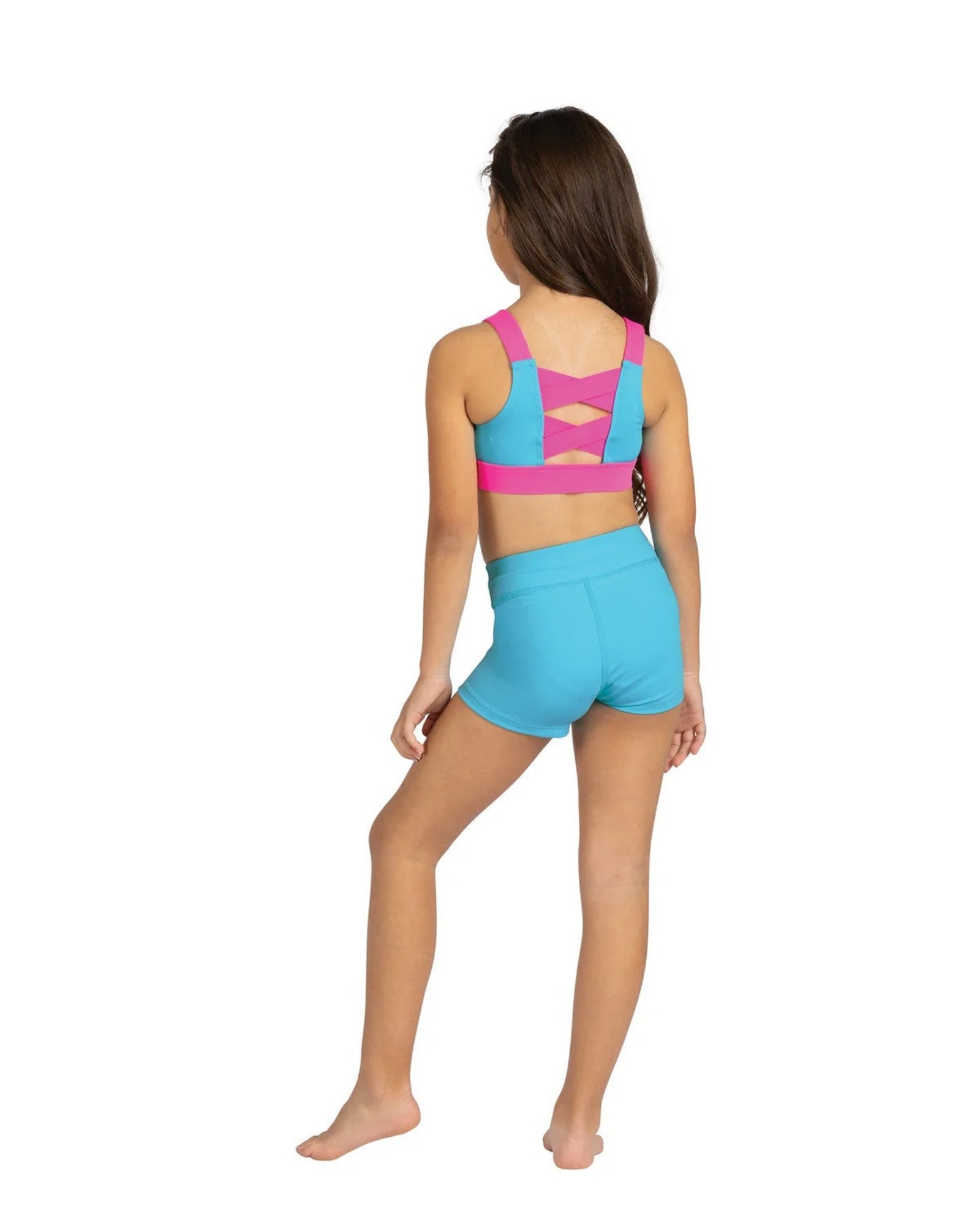 DAKOTA CRISS CROSS STRAP TOP-CHILD