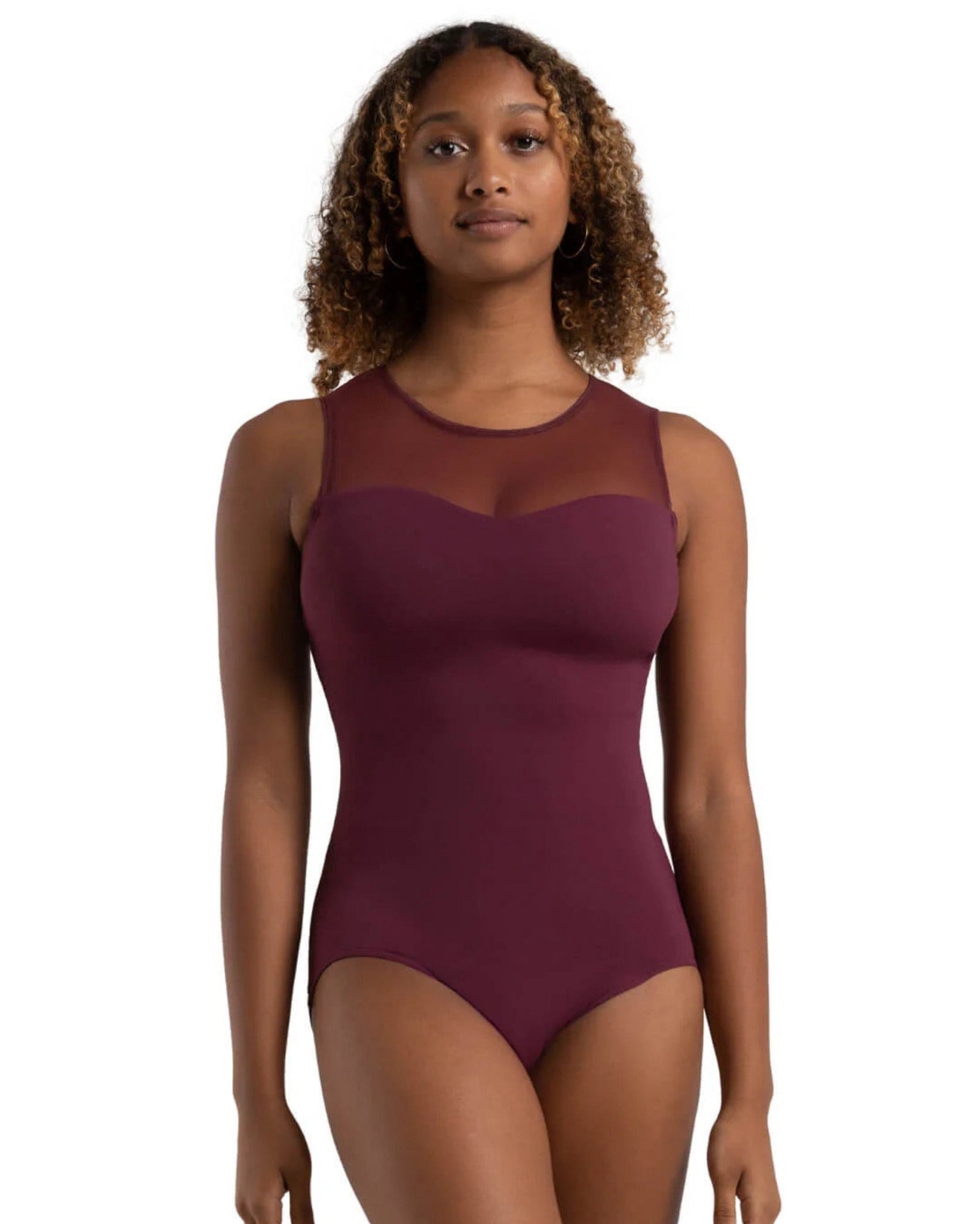 SWEETHEART TANK LEOTARD W/ BRA TEK-ADULT