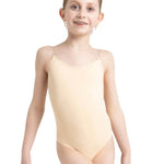 CAMI LEOTARD W/ CLEAR TRANSITION STRAPS-CHILD