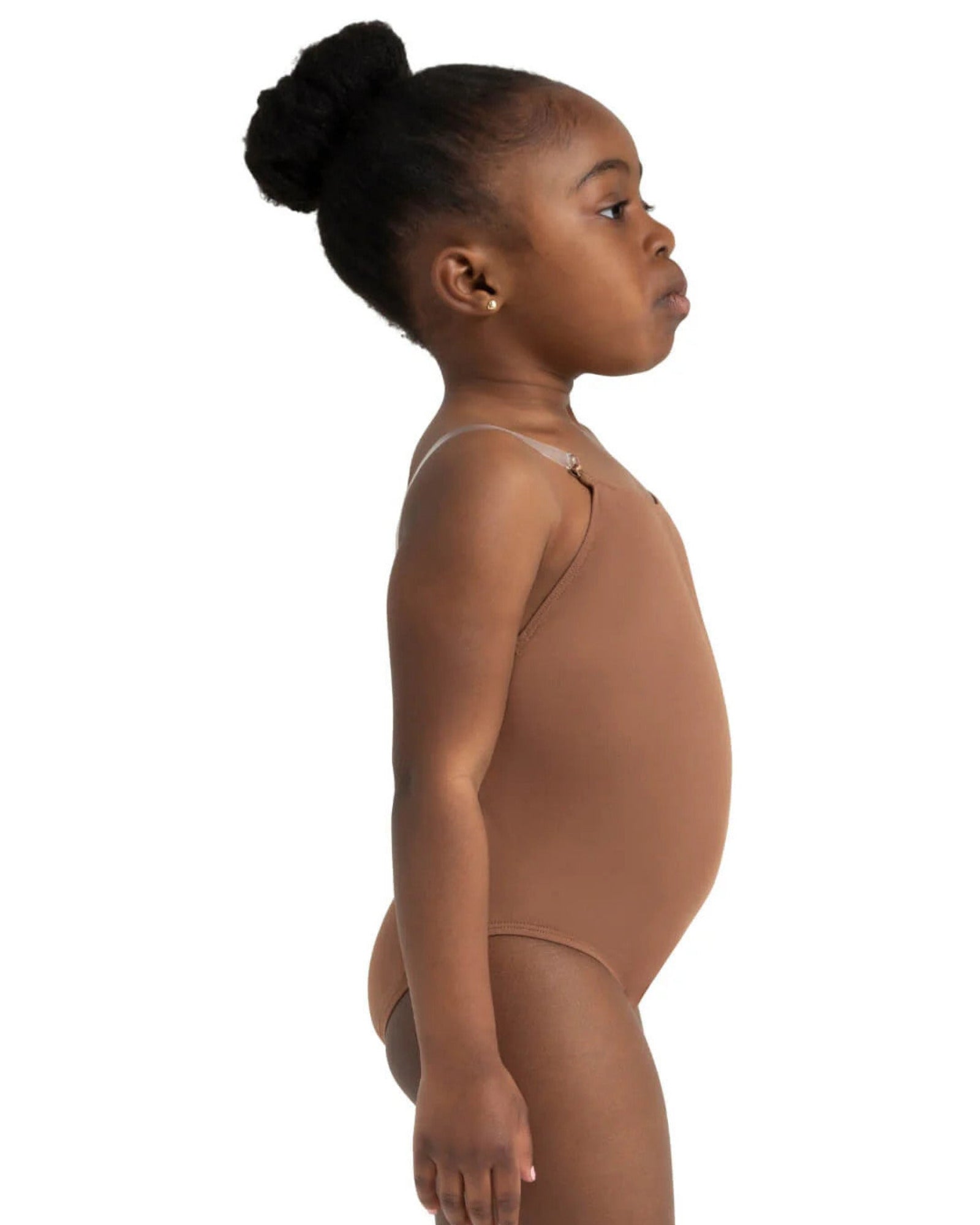 CAMI LEOTARD W/ CLEAR TRANSITION STRAPS-CHILD