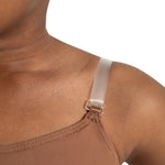 CAMI LEOTARD W/ CLEAR TRANSITION STRAPS-CHILD