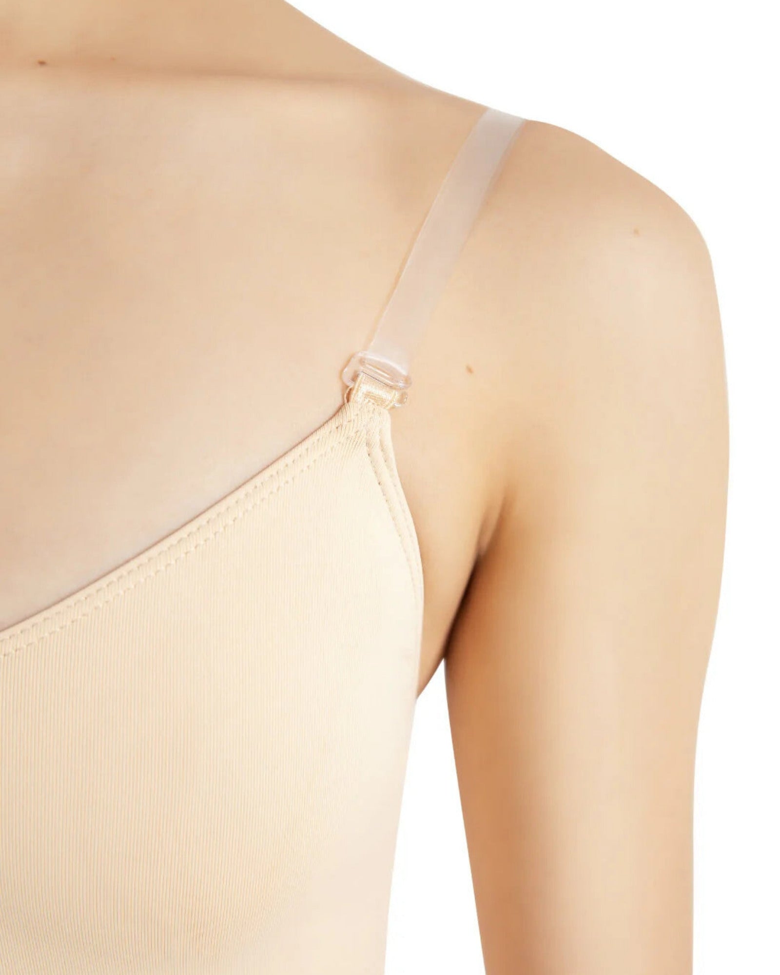 CAMI LEOTARD W/ CLEAR TRANSITION STRAPS-ADULT
