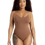 CAMI LEOTARD W/ CLEAR TRANSITION STRAPS-ADULT