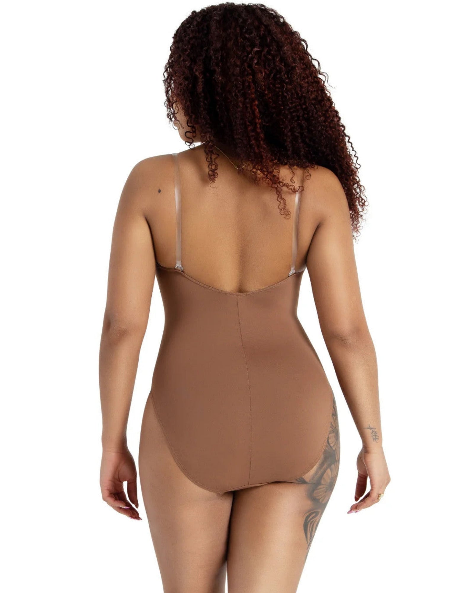 CAMI LEOTARD W/ CLEAR TRANSITION STRAPS-ADULT