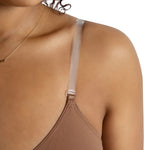 CAMI LEOTARD W/ CLEAR TRANSITION STRAPS-ADULT
