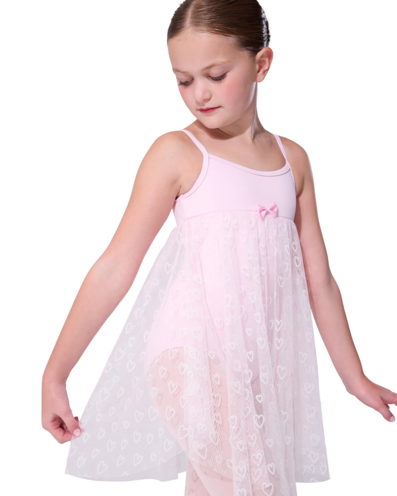 BABY DOLL HEARTS DRESS - CHILD