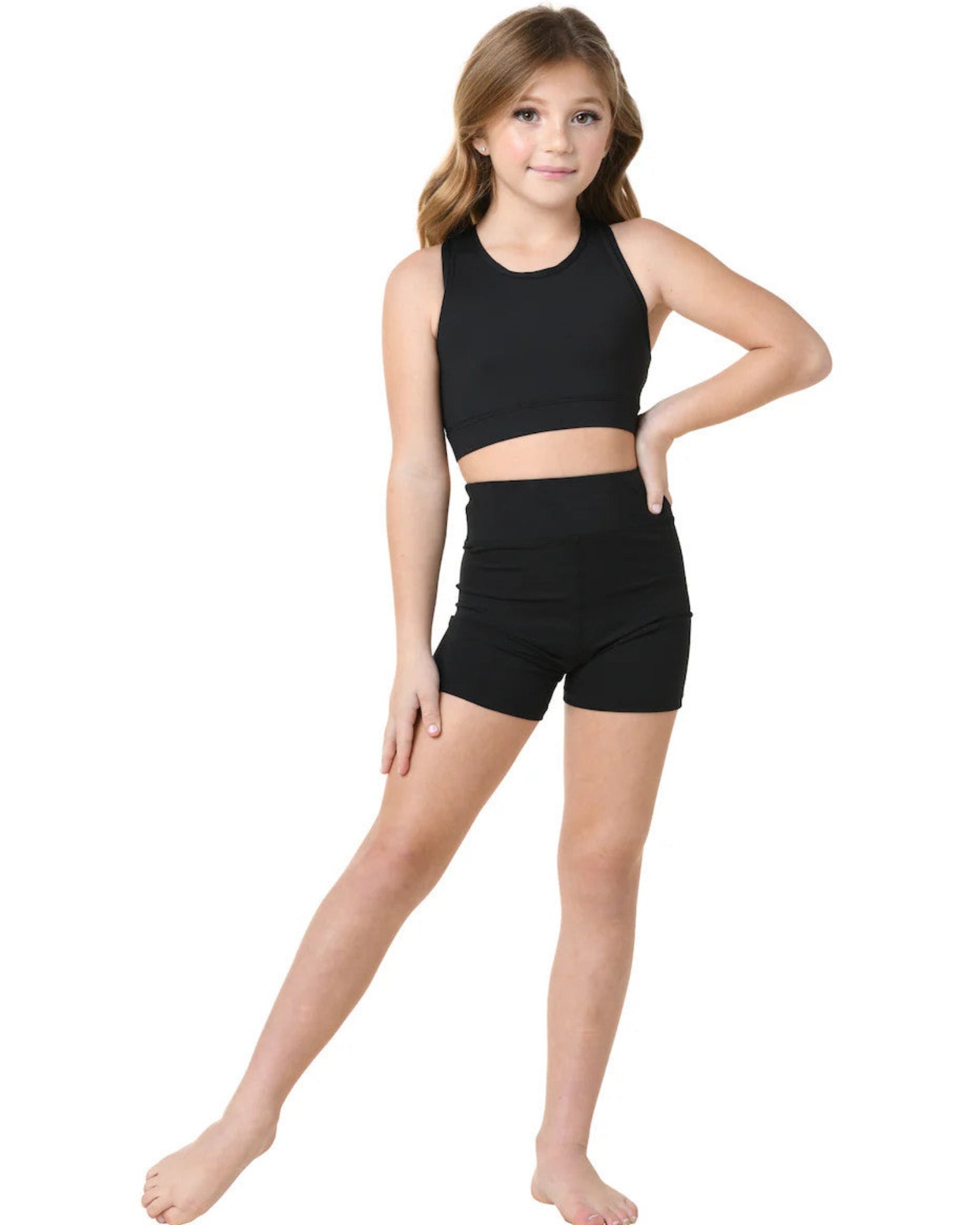 LEE HI-WAIST BOOTY SHORT-CHILD