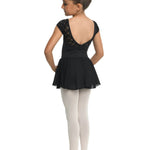 NICOLE HEART LACE CAP SLEEVE DRESS-CHILD