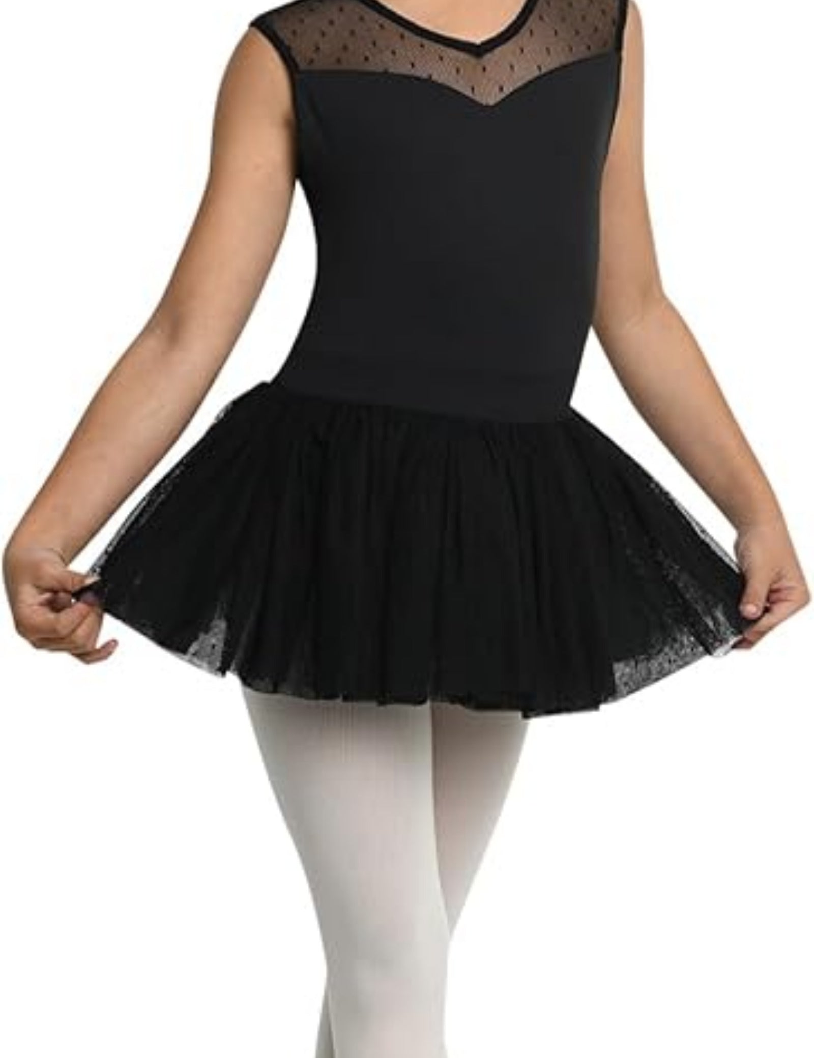 MESH DOT DRESS-CHILD
