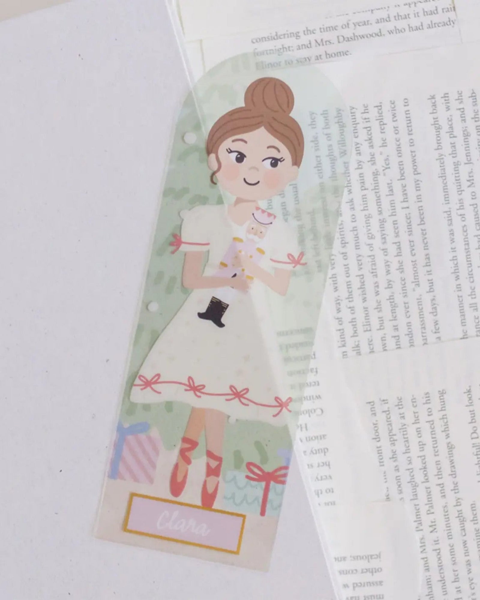 CLARA ACETATE BOOKMARK