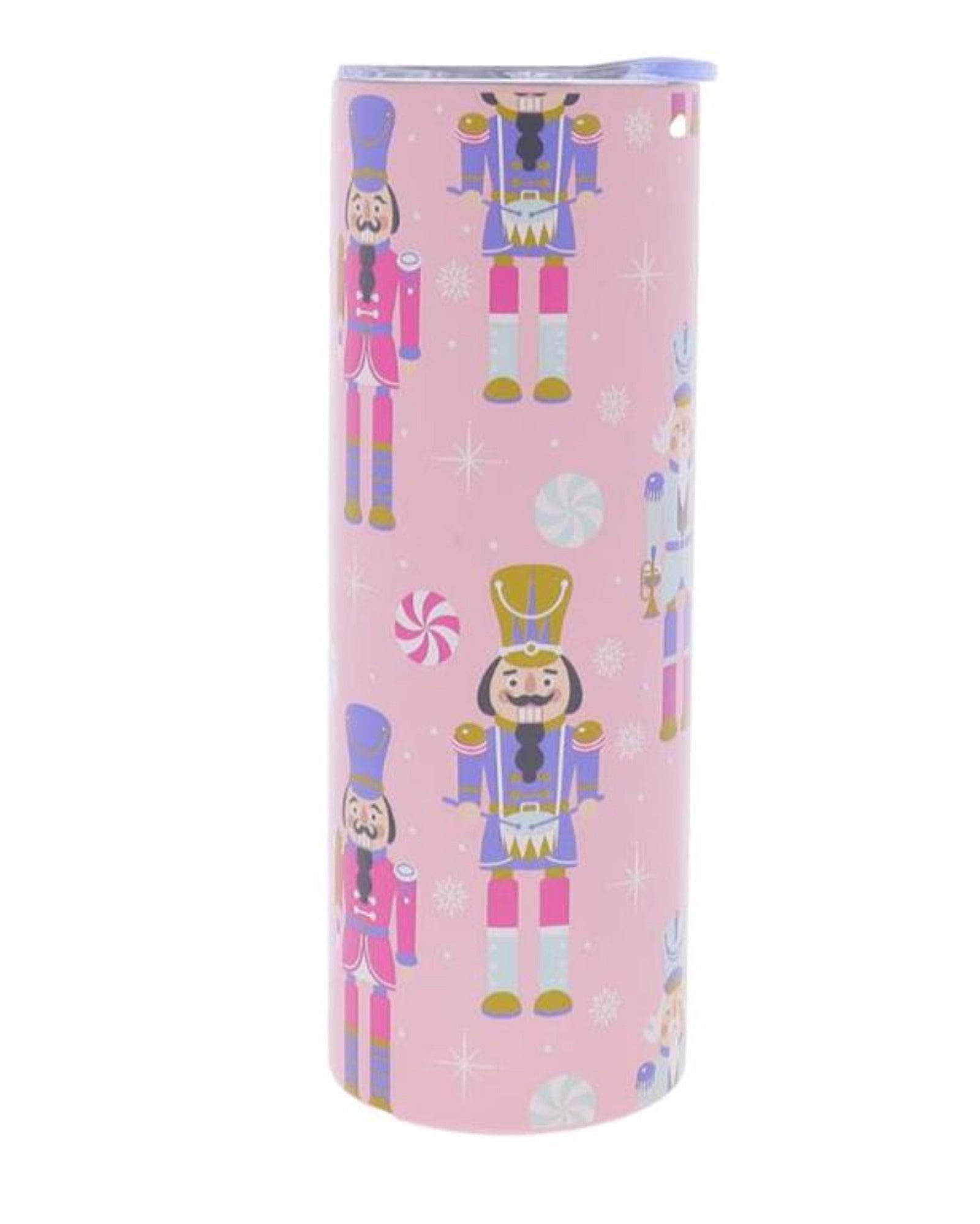 WHIMSY NUTCRACKER 20 OZ SKINNY TUMBLER