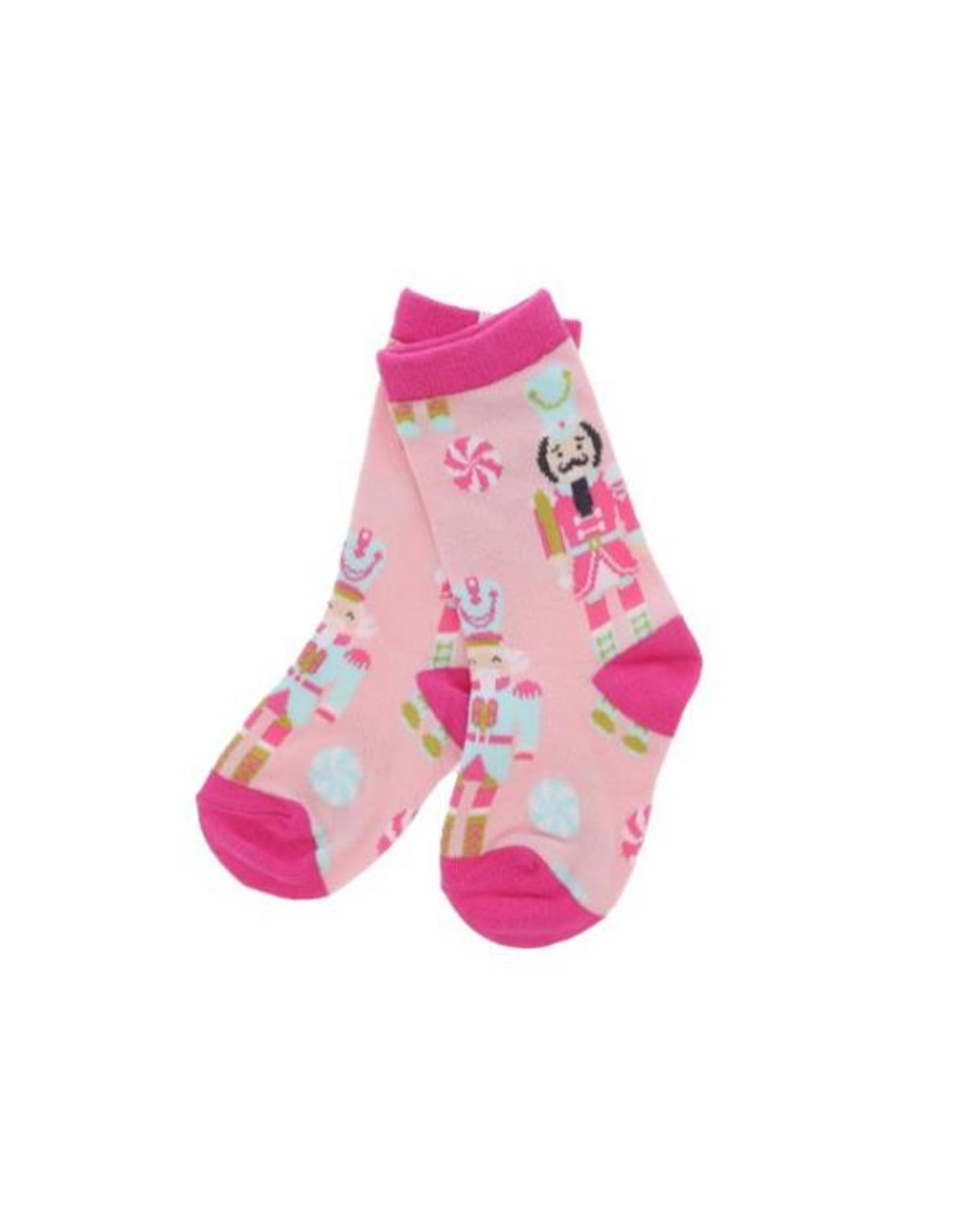 WHIMSY NUTCRACKER TALL SOCK-CHILD- FITS SIZES 10-2