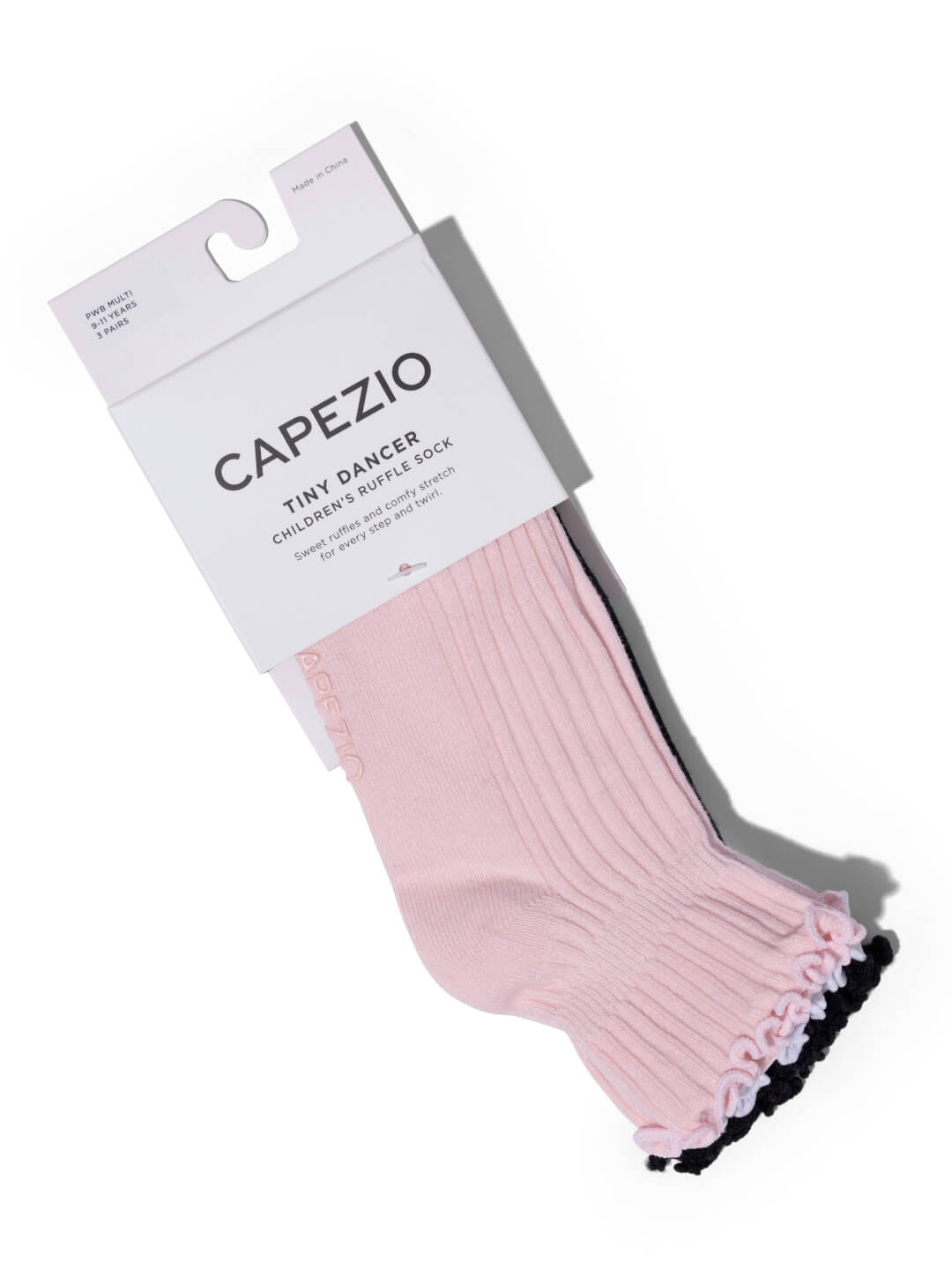 SCALLOPED EDGE SOCK (3 PACK)-CHILD