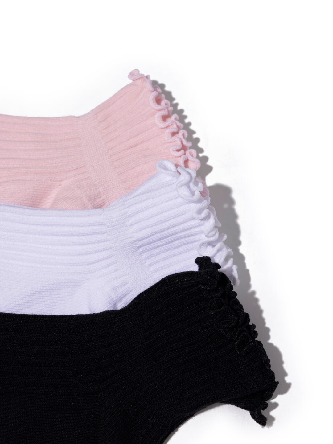 SCALLOPED EDGE SOCK (3 PACK)-CHILD
