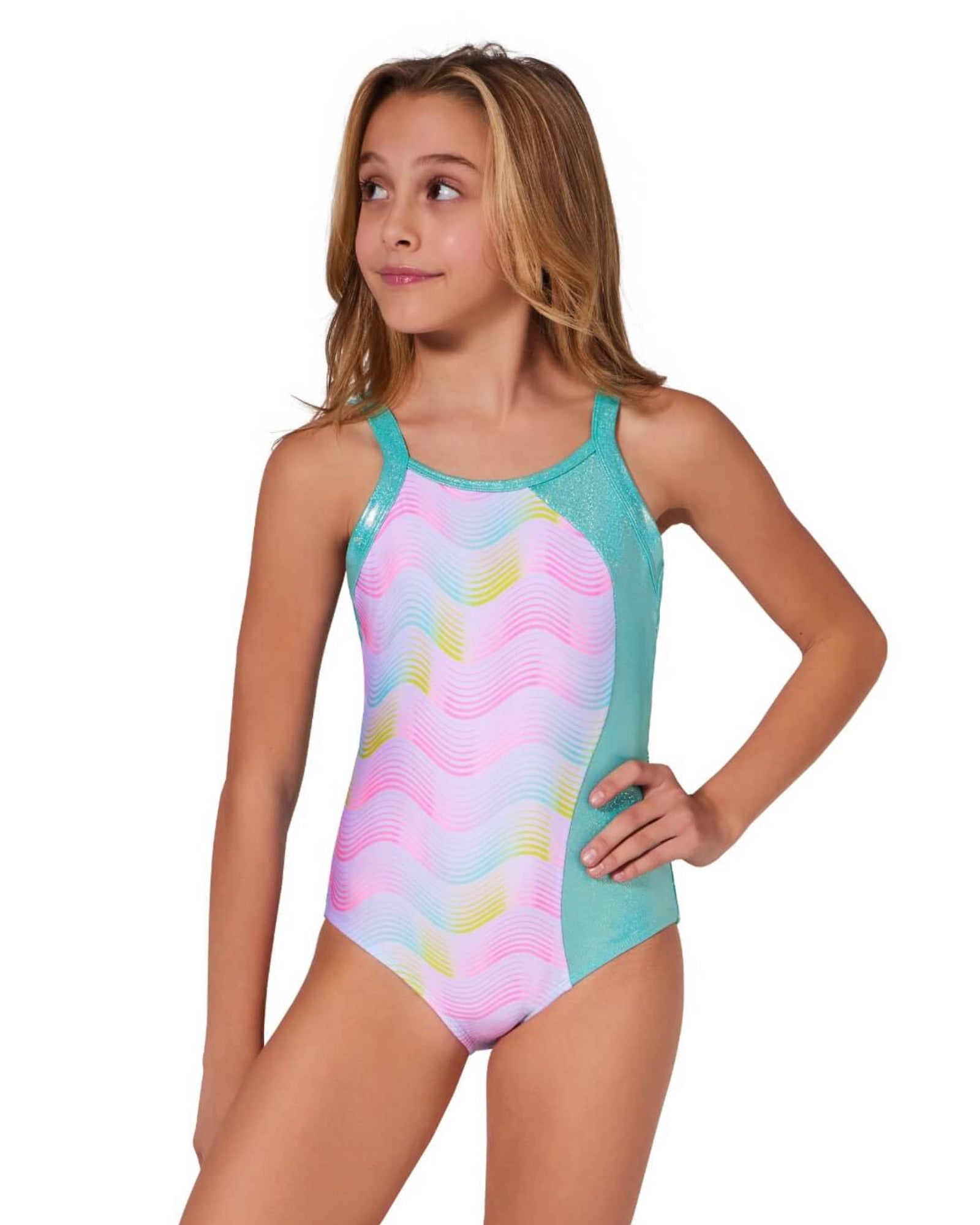 SUNSET WAVE SURFRIDER LEOTARD-CHILD