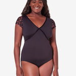 ORNATE ROMANCE FACINATION SS LEOTARD - ADULT