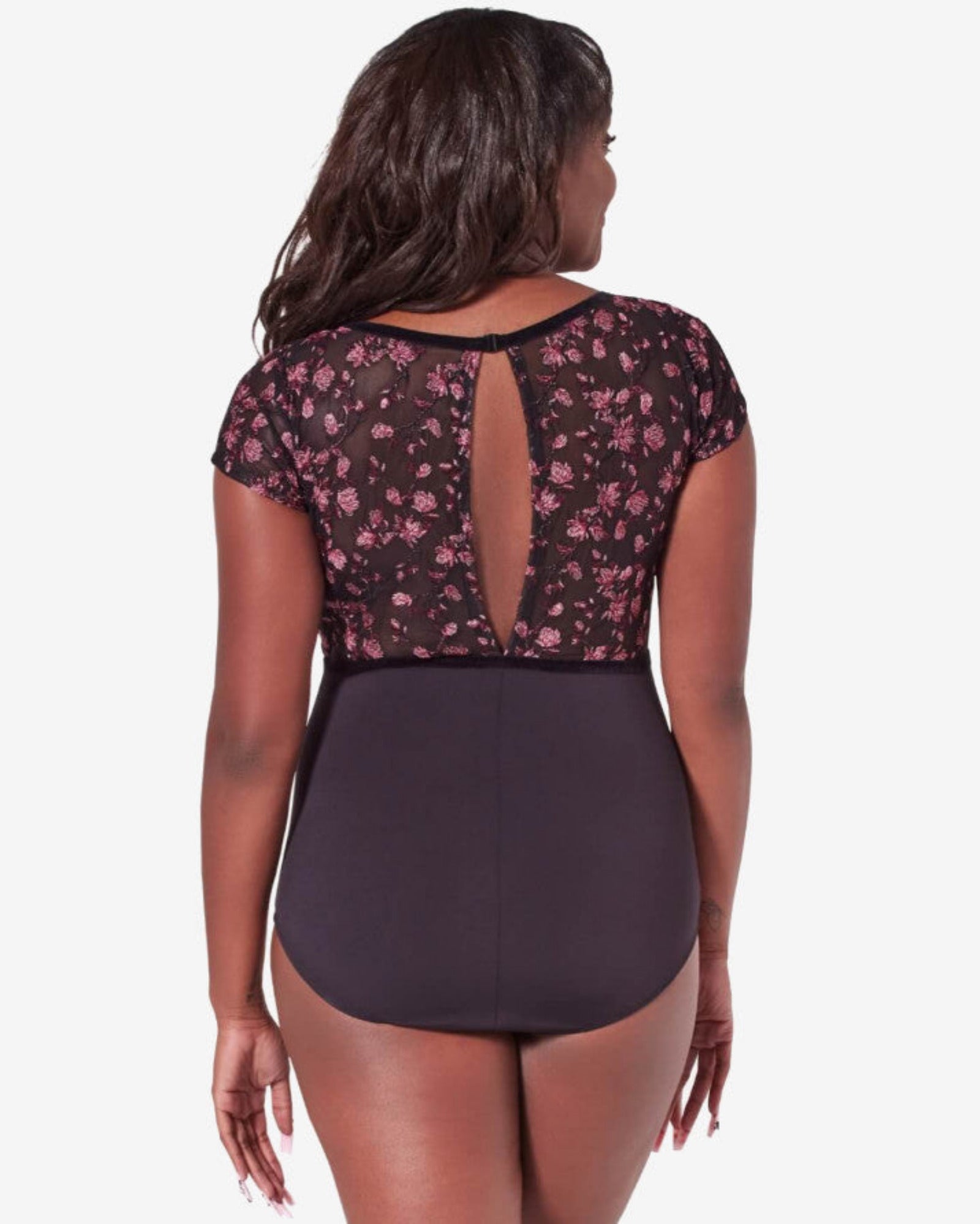 ORNATE ROMANCE FACINATION SS LEOTARD - ADULT