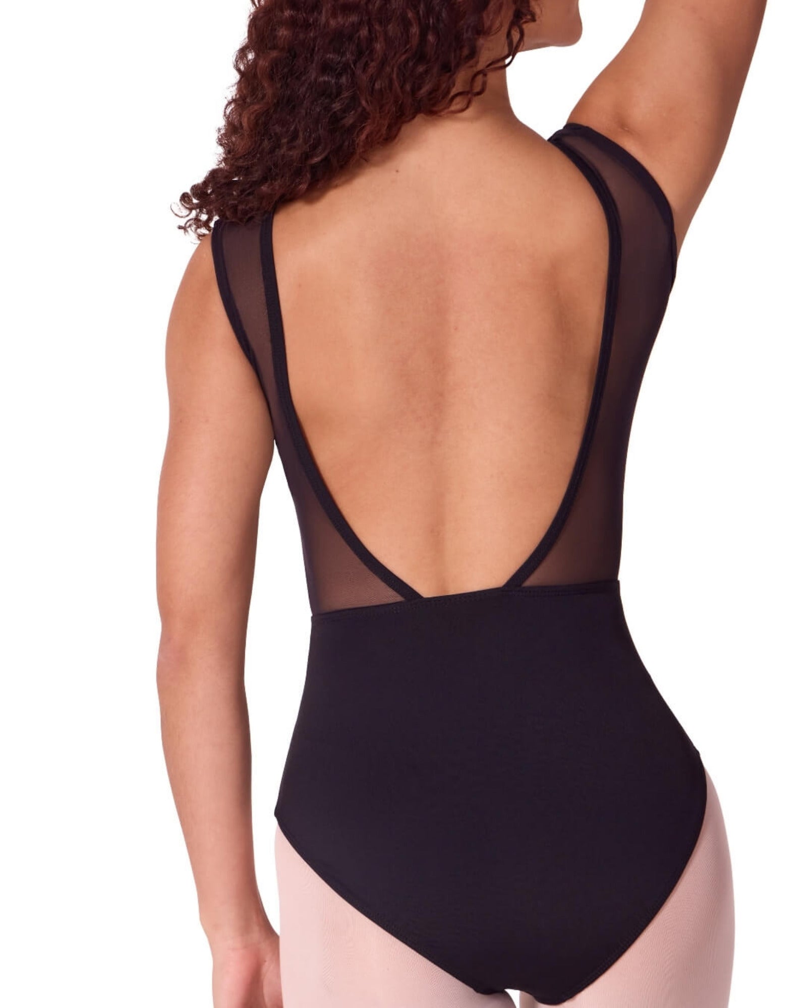 ASYMMETRICAL BOAT NECK LEOTARD-ADULT