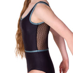 ENCHANTED CONTRAST GRACEFUL TANK LEOTARD-ADULT