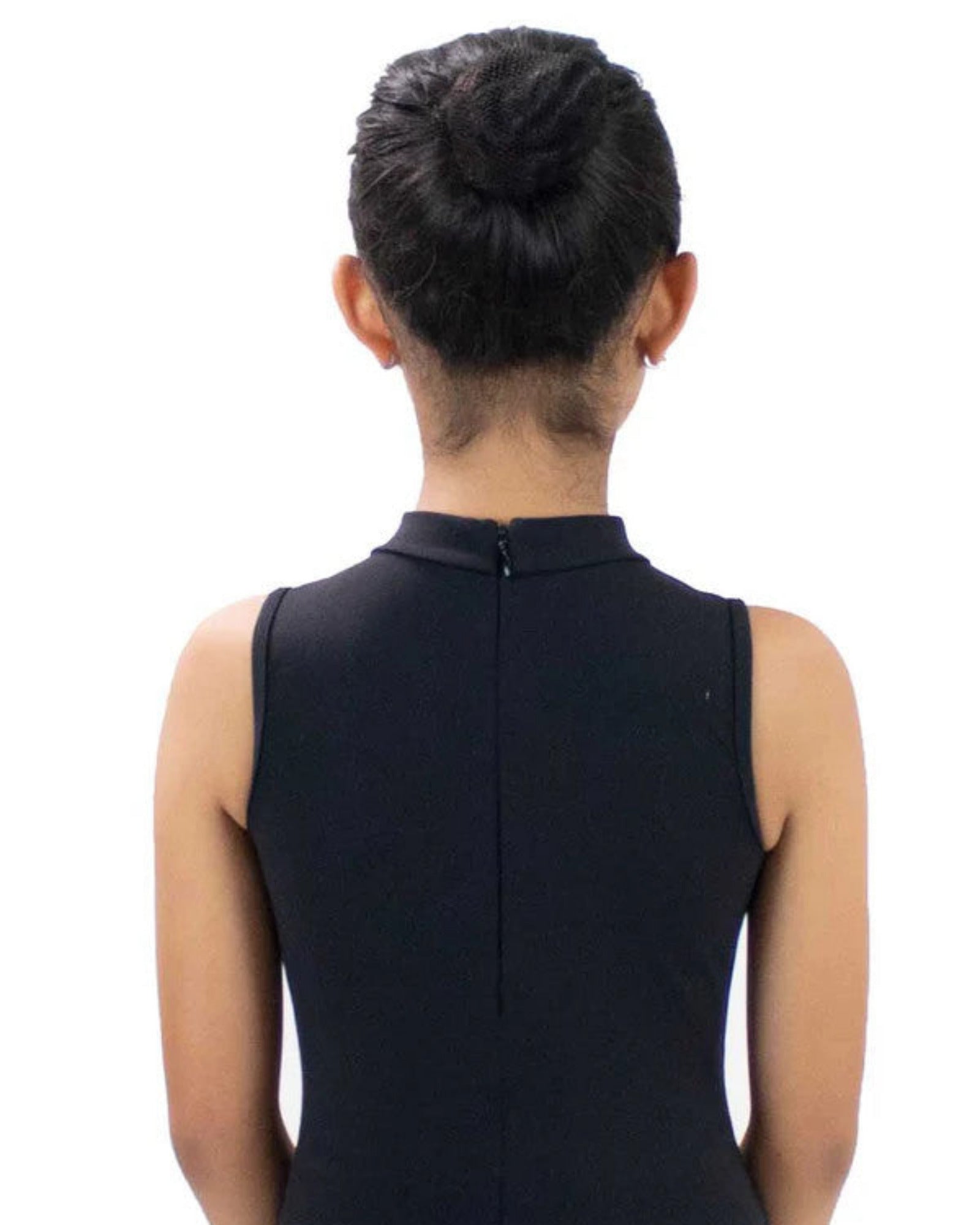 DIAMOND SHAPE MOCK NECK LEO-CHIILD