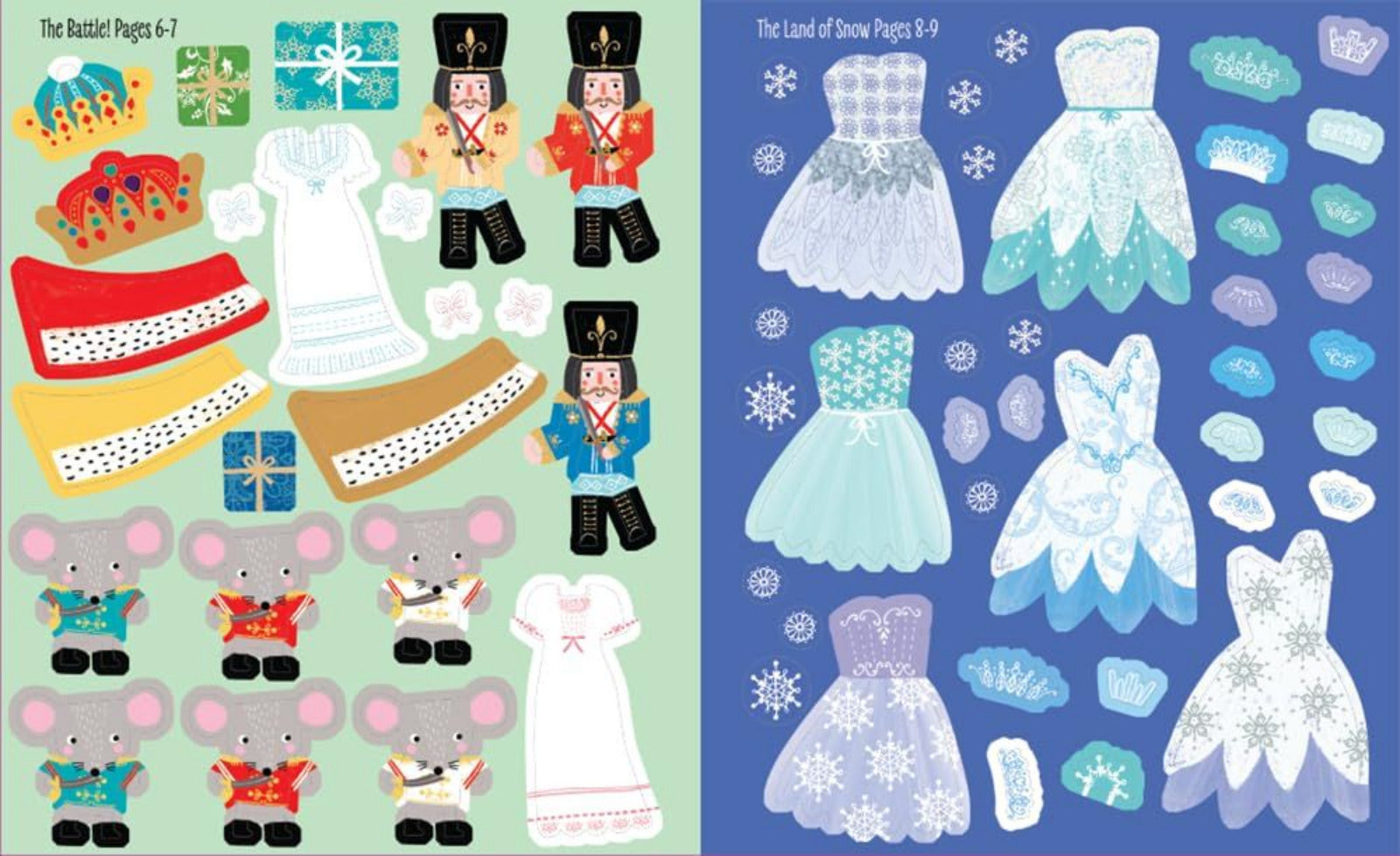 MY STICKER DRESS-UP - THE NUTCRACKER