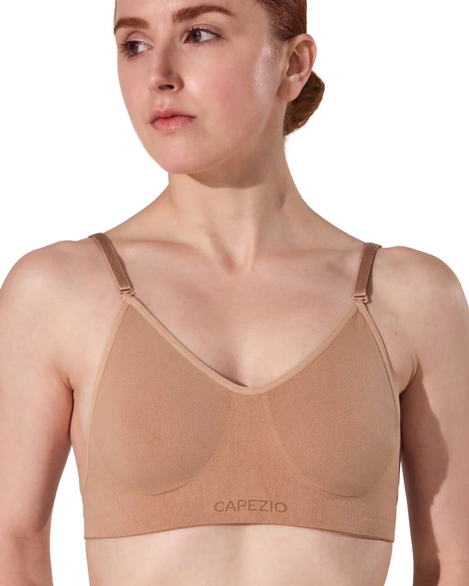 SEAMLESS CLEAR BACK BRA-ADULT