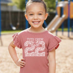TUTU CREW FLUTTER SLEEVE TEE-CHILD