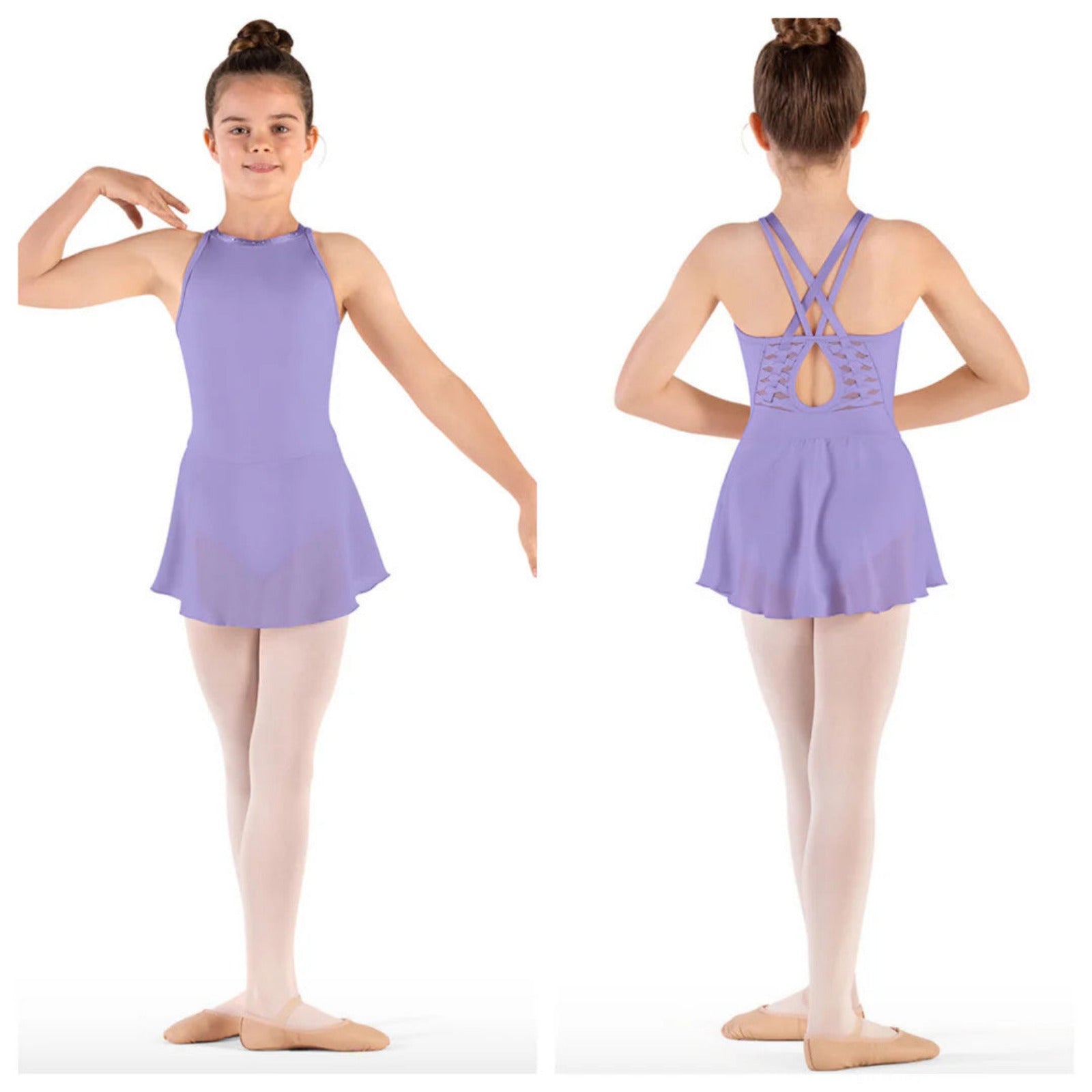 SCOOP NECK CAMISOLE DRESS-CHILD