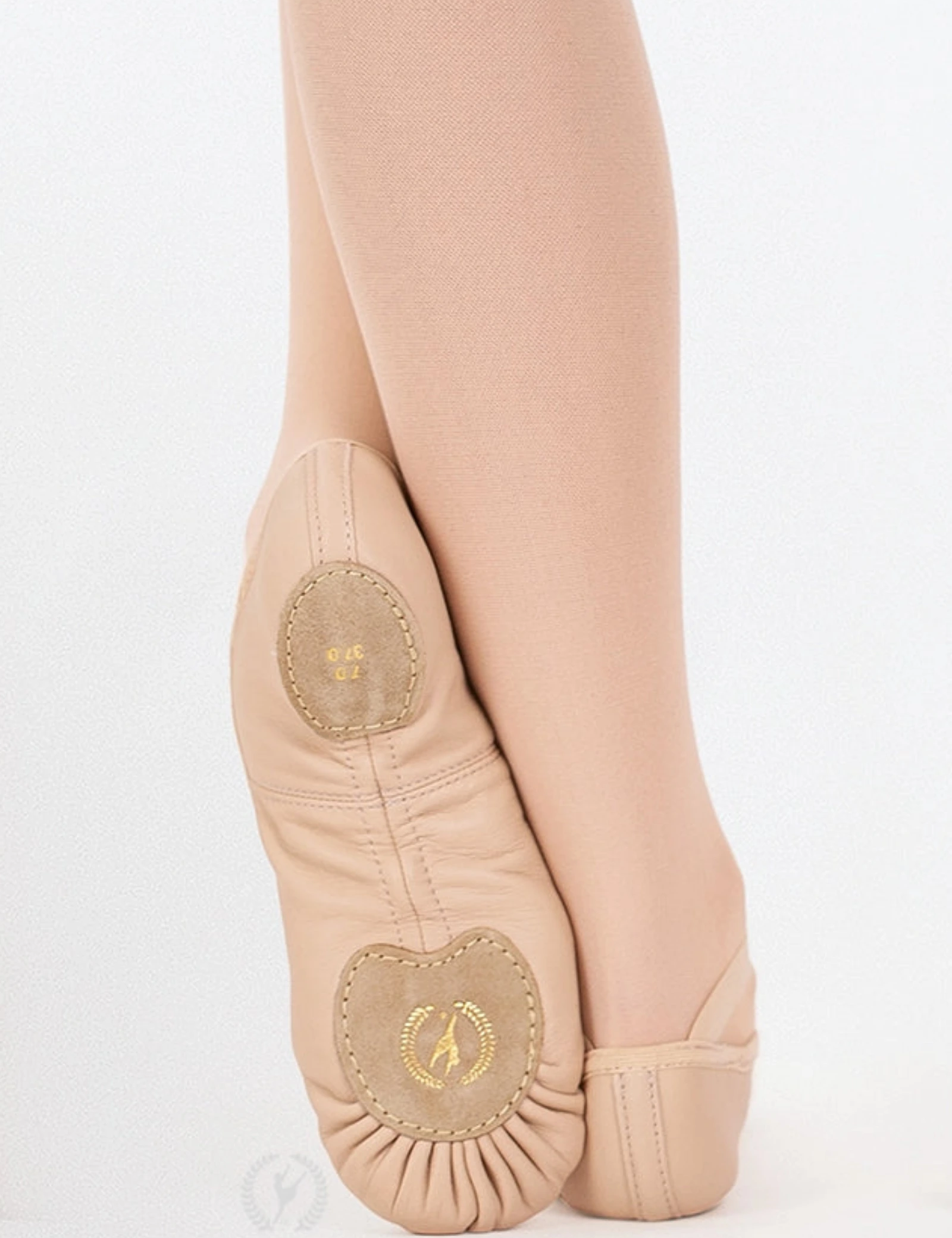 COUPE LEATHER SPLIT SOLE BALLET SHOE - CHILD