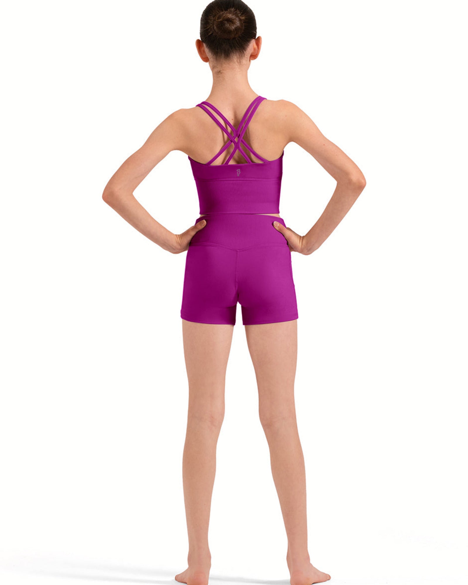 RIB WAISTBAND SHORTS - CHILD