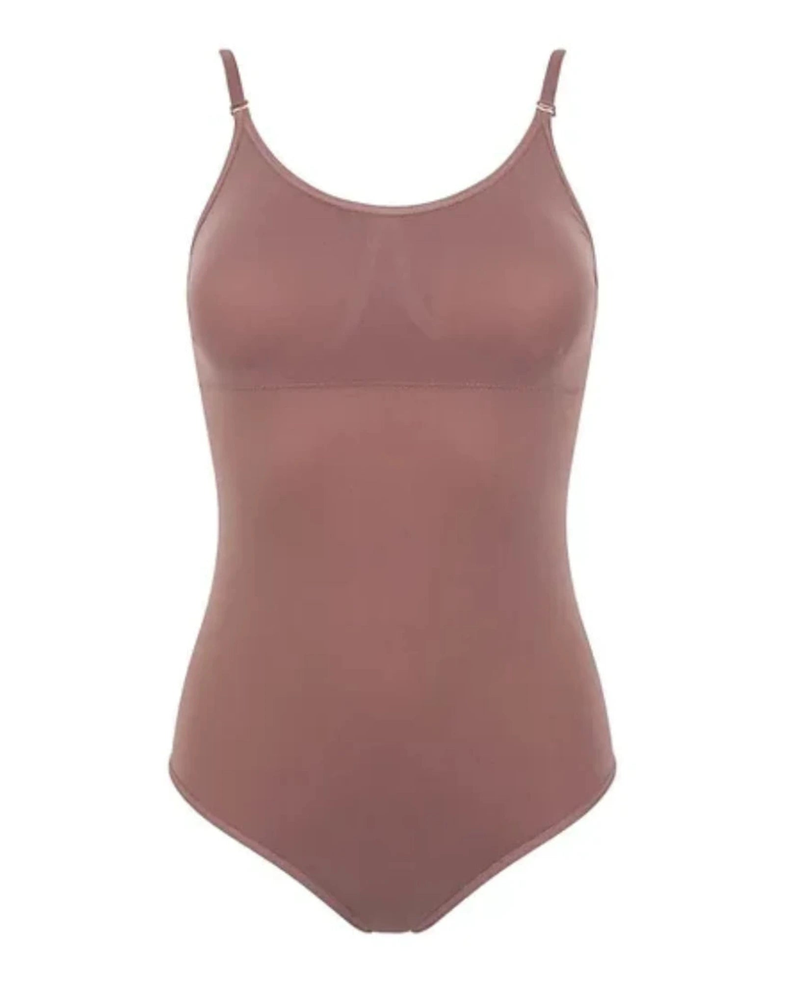 PADDED SEAMLESS LOW BACK CAMISOLE LEOTARD - ADULT