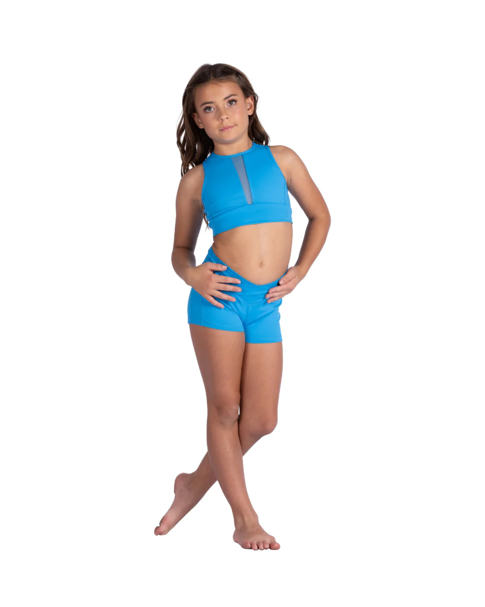 RUE V-MESH INSERT TOP - CHILD