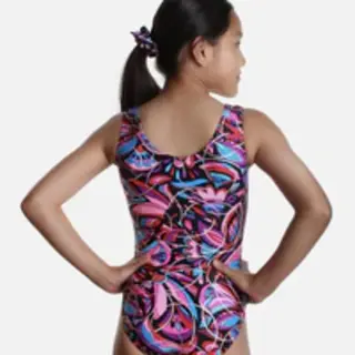 SALE PRINTED TANK GYM LEOTARD - CHILD